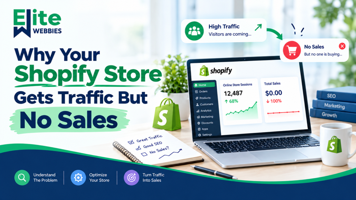 Why Your Shopify Store Gets Traffic but No Sales